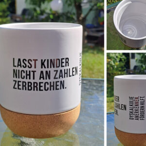 Dyskalkulie-Tasse